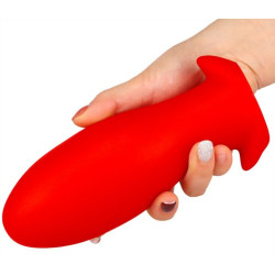 EggPlay Plug silicone Saurus Egg XL 16.5 x 7.3cm Rouge